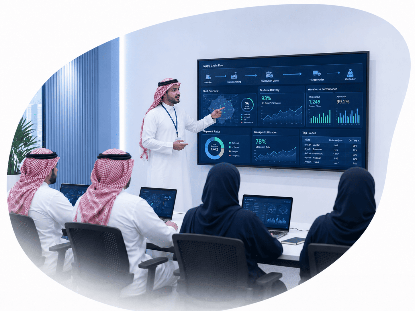 دورات التواصل والانضباط والعمل الجماعي في الطائف
